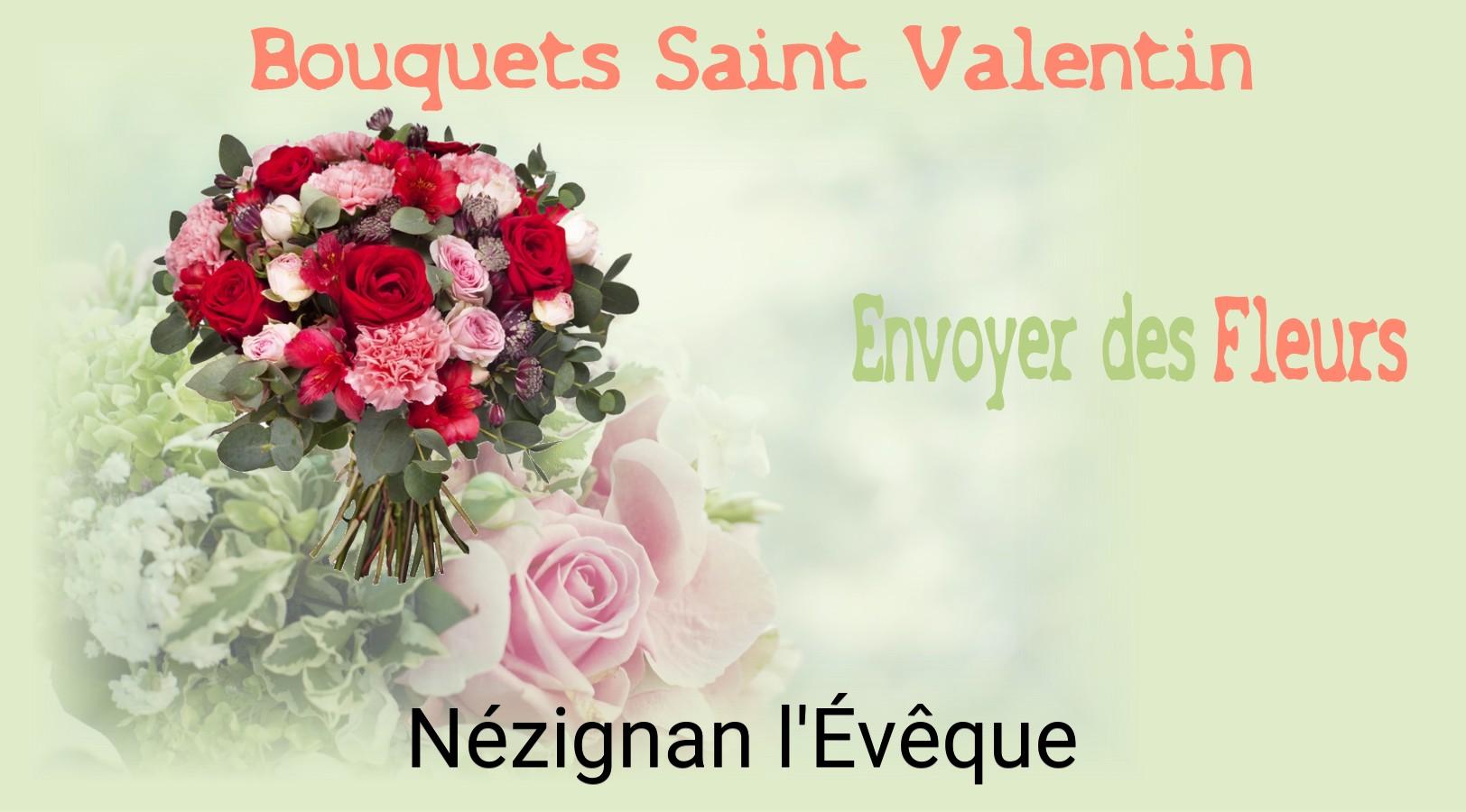 Roses de Saint-Valentin livrées à Nézignan-l'Évêque